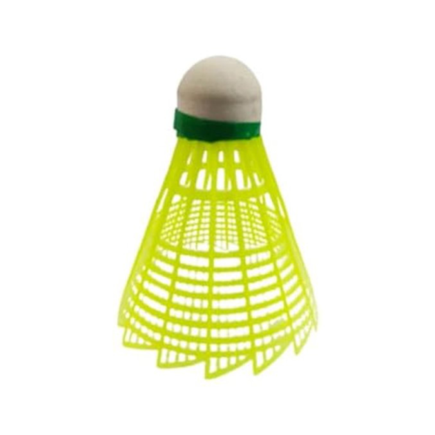 Badminton Plastic Shuttlecock , Yellow | Pack Of 10