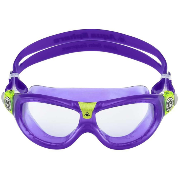 Boys/Girls Seal 2 Swimming Goggles - Violet/Lime