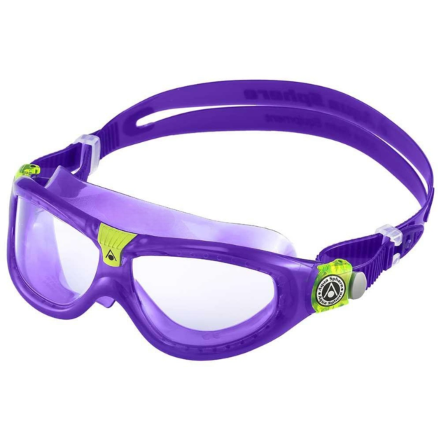 Boys/Girls Seal 2 Swimming Goggles - Violet/Lime